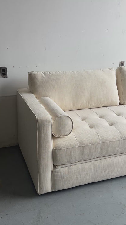 Article Sven Biscuit Cream Sofa Bed
