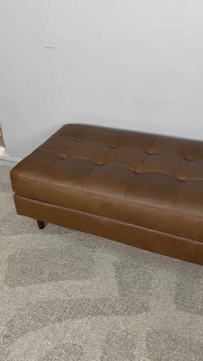 Article Sven 56" Tufted Leather Bench