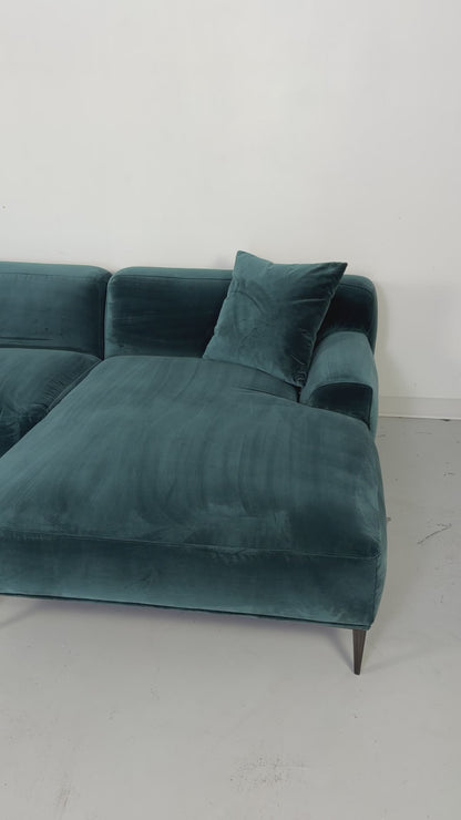 Article "Abisko" 94.5" Velvet Sectional