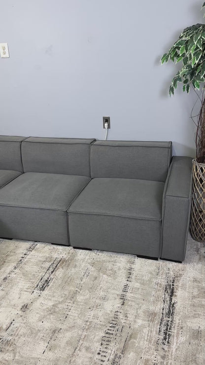 Dark Grey Modular Sectional