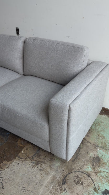 Drayden Fabric Sectional with Ottoman