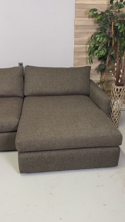 Crate & Barrel Lounge Deep Sectional
