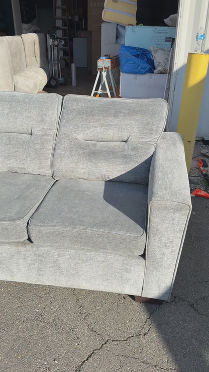 Grey 2-Piece Sectional From Bob's Furniture